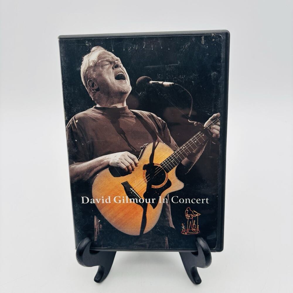 David Gilmour In Concert 2002 DVD 16 Songs - Complete w/Insert Pink Floyd VG